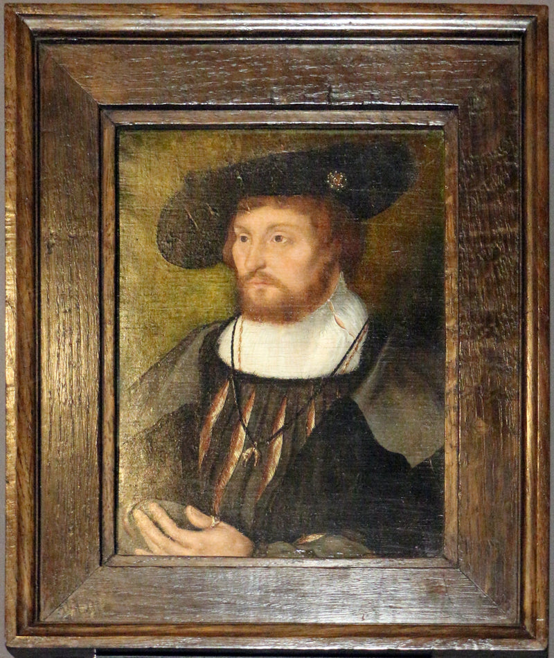 Danimarka Kralı Christian II'nin Portresi (1481-1559) - Joos van Cleve