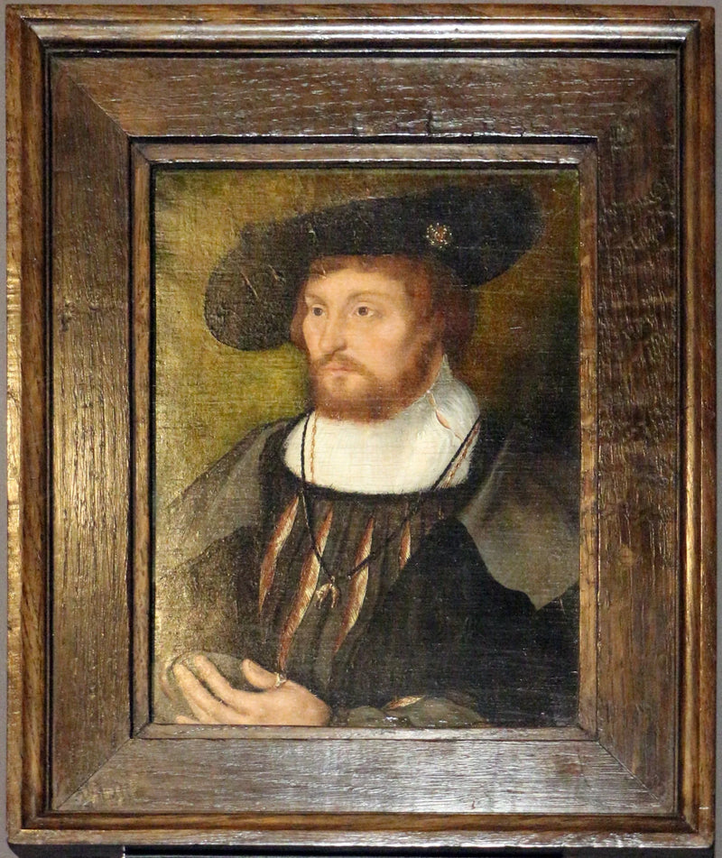 Danimarka Kralı Christian II'nin Portresi (1481-1559) - Joos van Cleve