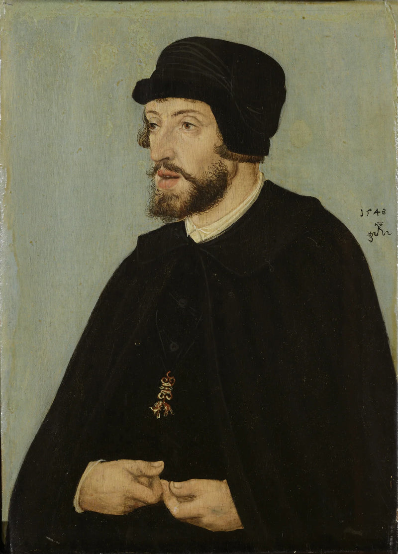 Kral Ferdinand I'in Portresi - Lucas Cranach the Elder