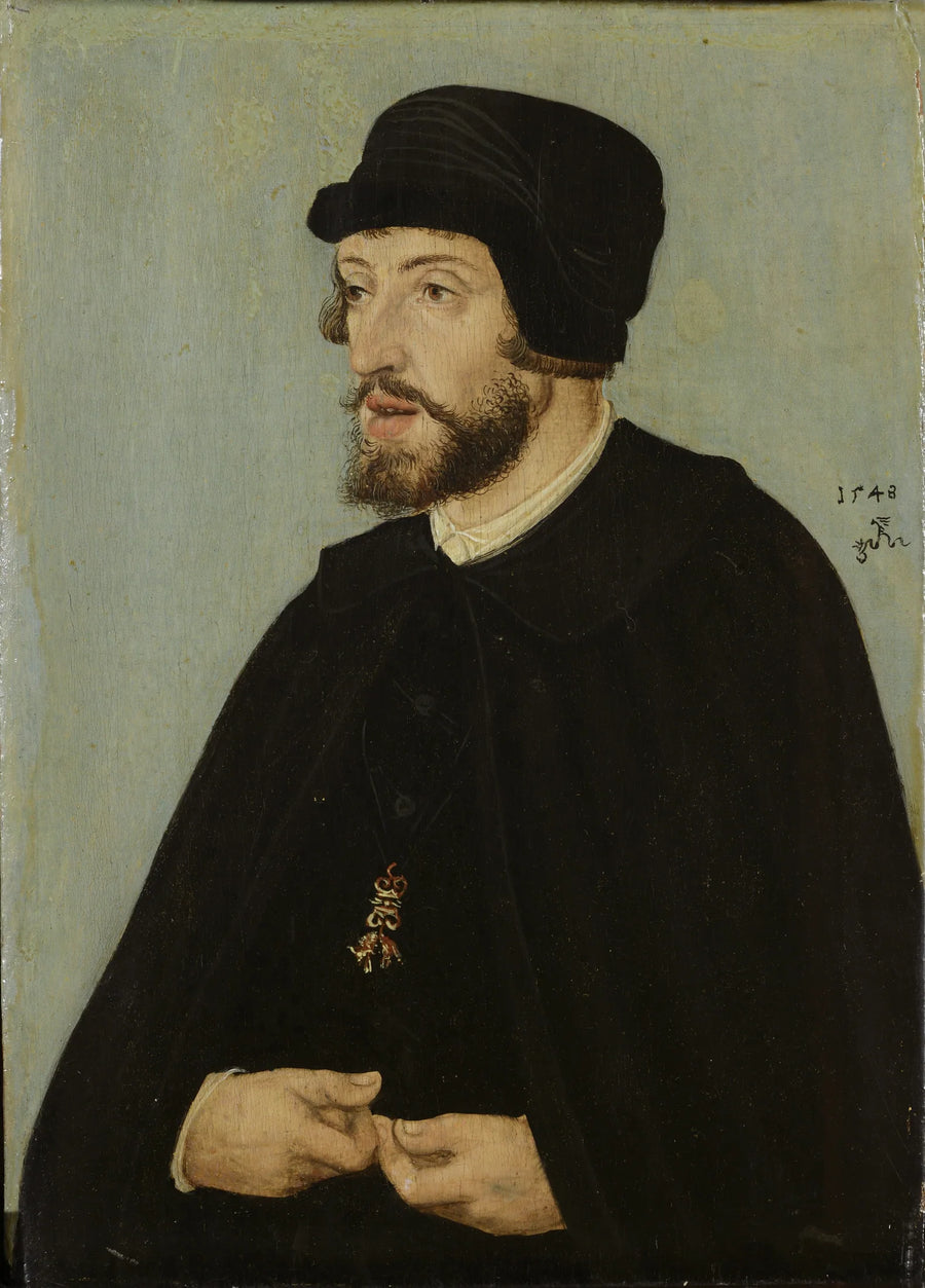 Kral Ferdinand I'in Portresi - Lucas Cranach the Elder