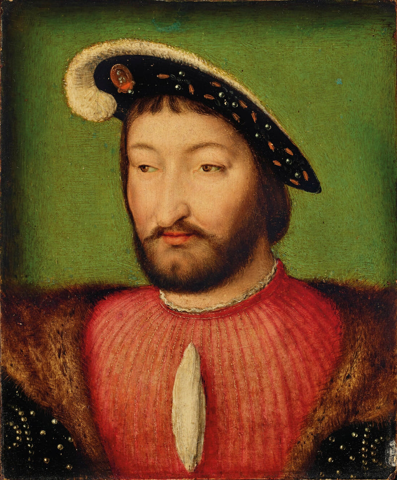 Fransız Kralı I. François Portresi, göğüs - Joos van Cleve
