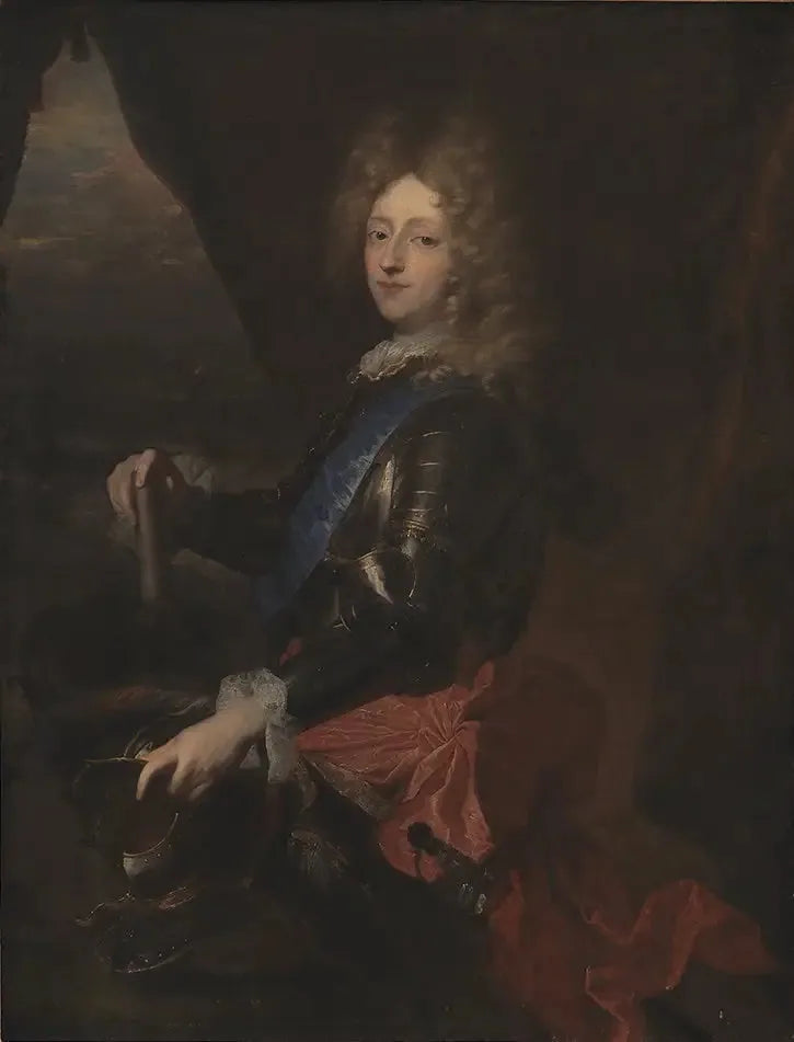 Kral Frédéric IV'in prens olarak portresi - Hyacinthe Rigaud