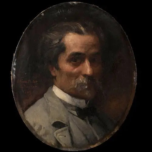 Heykeltıraş Aimé Millet'in Portresi - Léon Bonnat