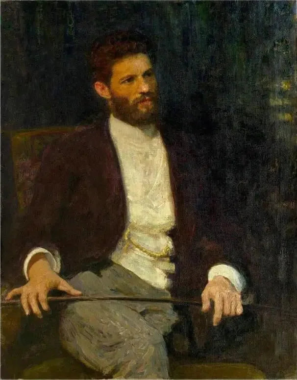 Heykeltıraş Mark Matveevich Antokolski'nin Portresi - Ilya Repin