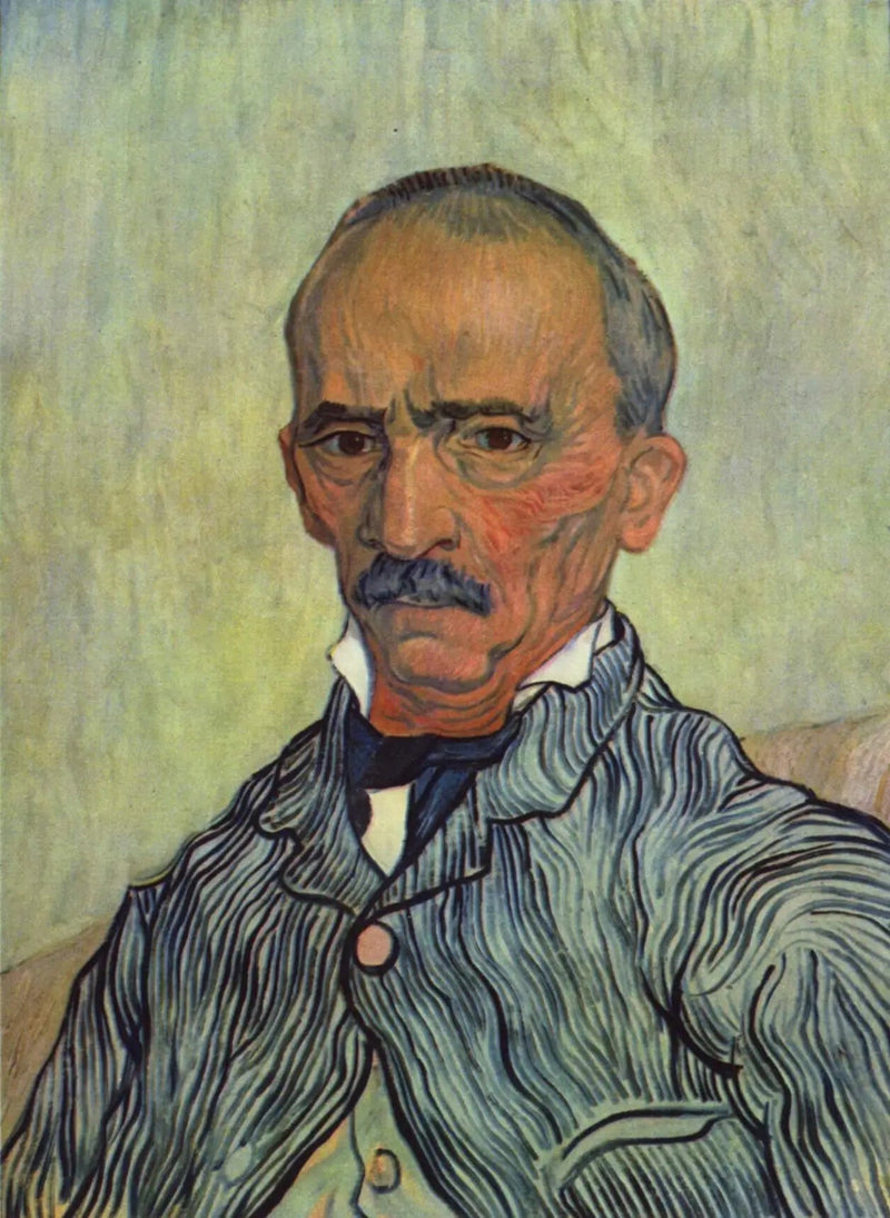 Saint-Paul Hastanesi'nde Müfettiş Trabuc'un Portresi - Vincent van Gogh