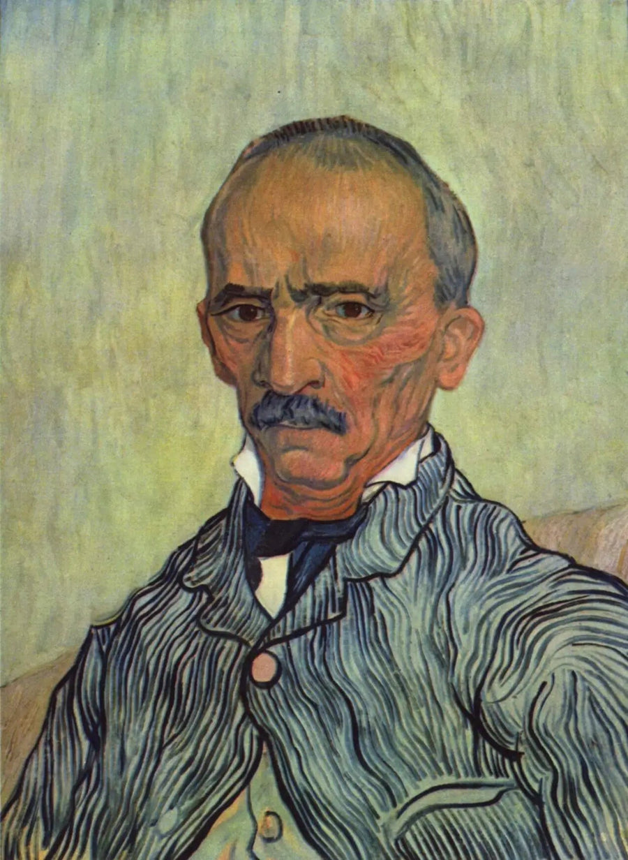 Saint-Paul Hastanesi'nde Müfettiş Trabuc'un Portresi - Vincent van Gogh
