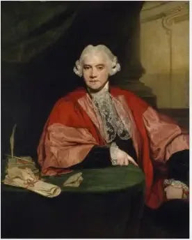 Dublin Trinity Koleji mütevellisi çok saygıdeğer John Hely-Hutchinson'ın (1724-1794) portresi - Joshua Reynolds