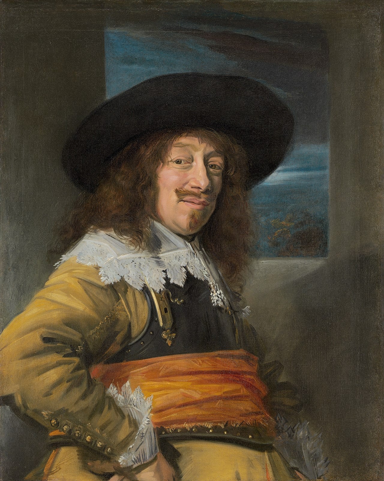 Portrait d'un cavalier - Frans Hals