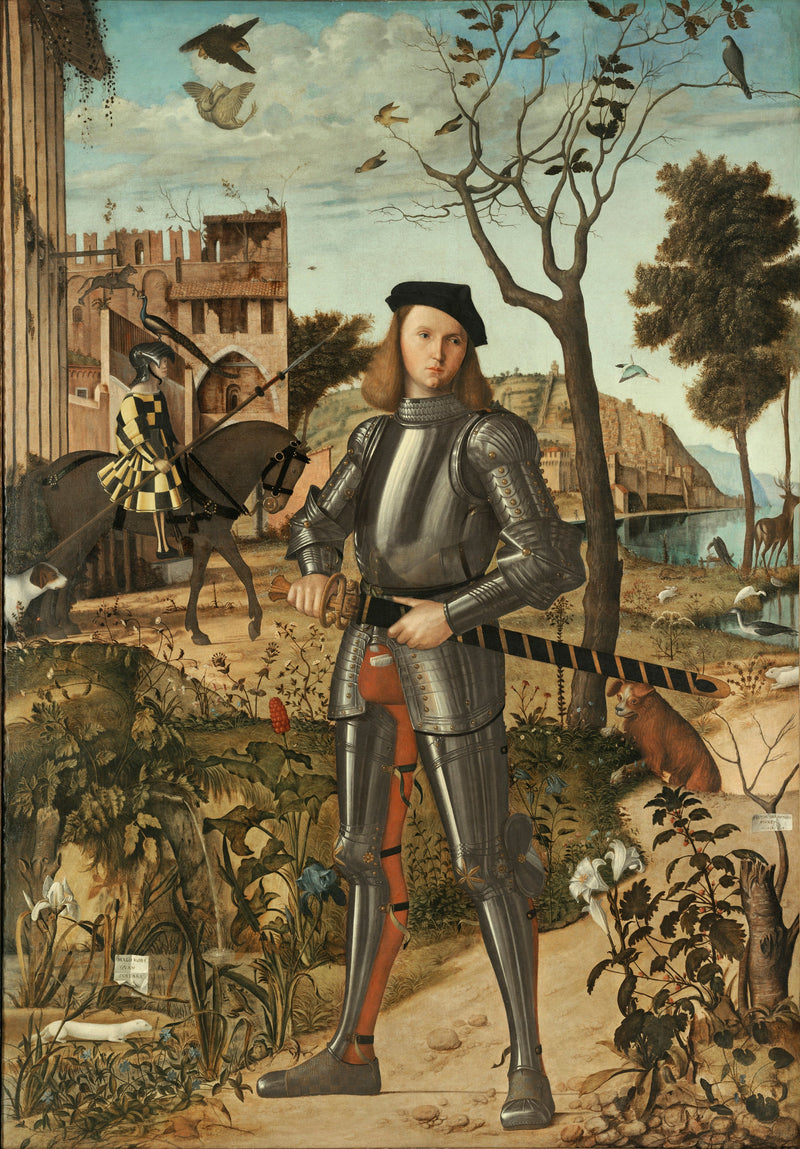 Bir Şövalye Portresi - Vittore Carpaccio