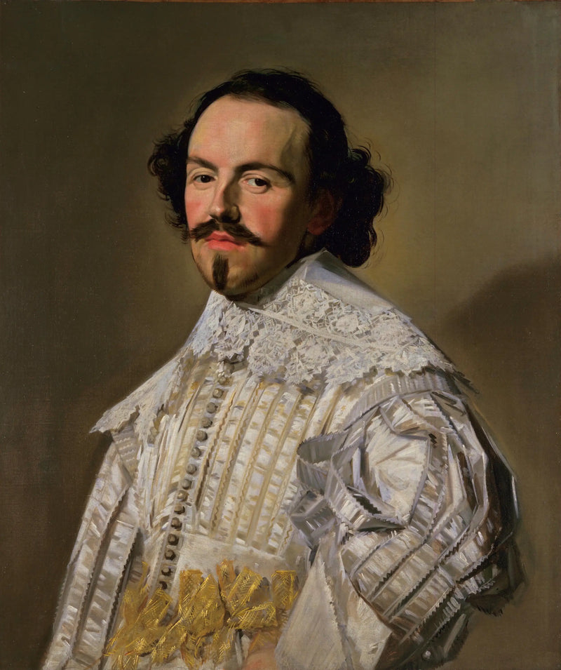 Beyaz bir beyefendinin portresi - Frans Hals