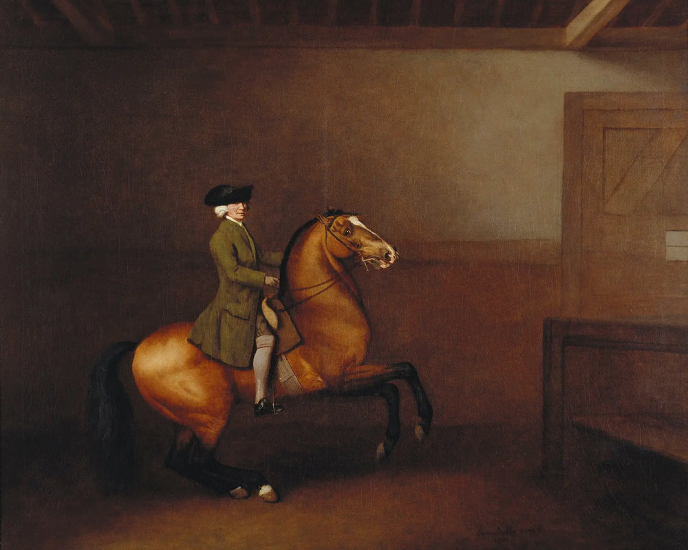 Portrait d’un gentilhomme - George Stubbs - Alpha Reproduction