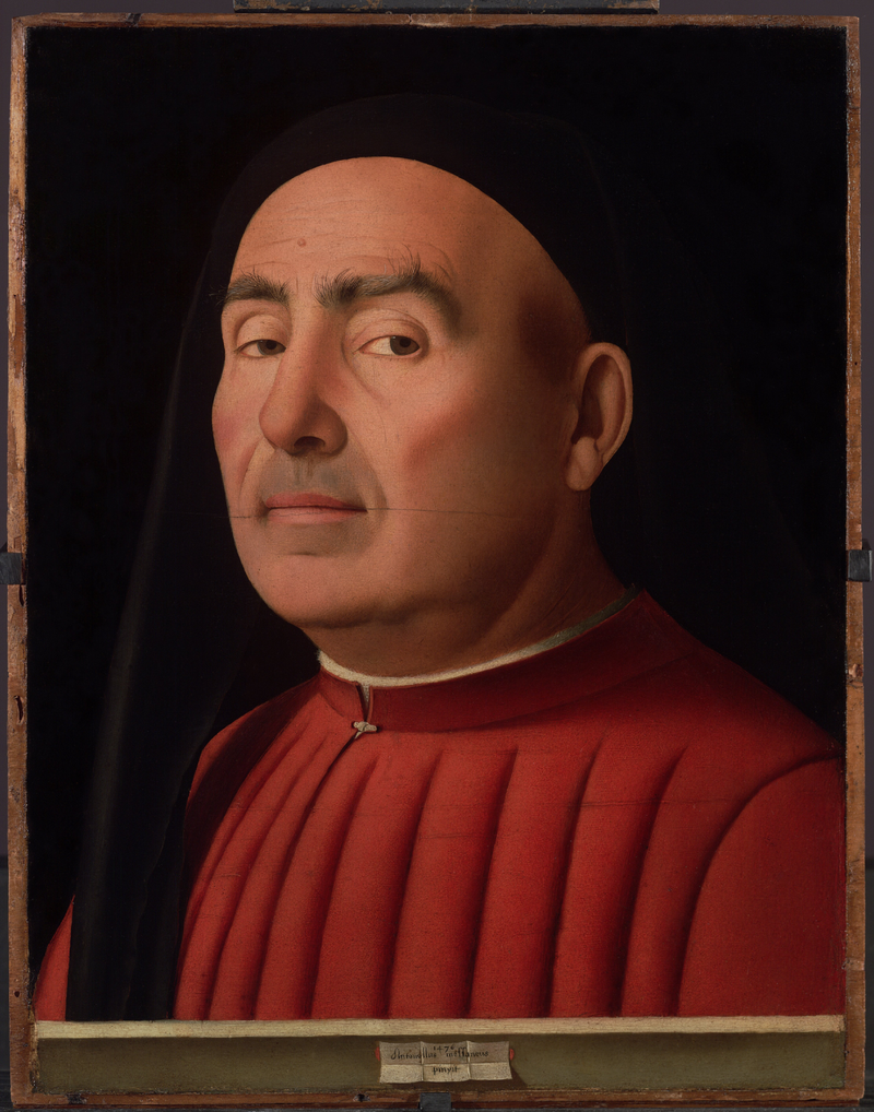 Bir Adamın Portresi - Antonello de Messine