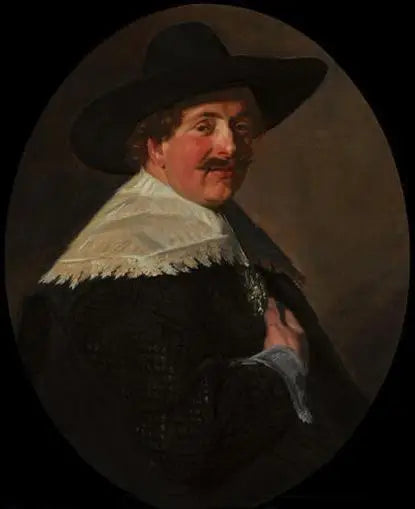 Oturan Bir Adamın Portresi - Frans Hals