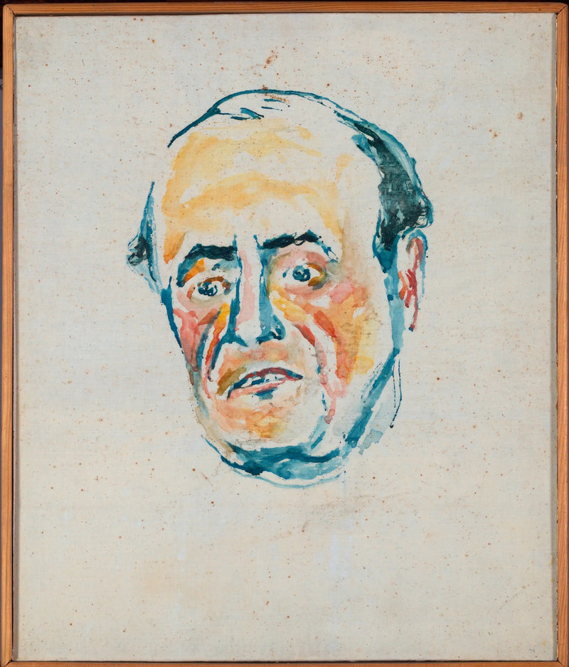 Bir Adamın Portresi - Edvard Munch