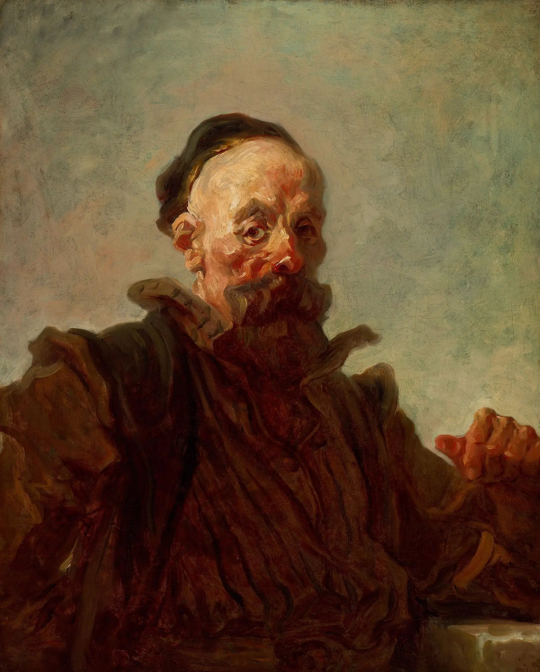 Portrait d’un homme en costume espagnol - Jean-Honoré Fragonard - Alpha Reproduction