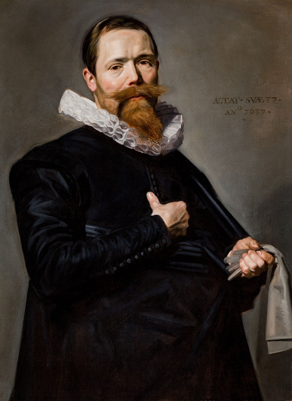 portrait d'un homme inconnu - Frans Hals