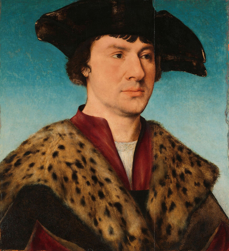 bir adam portresi - Joos van Cleve