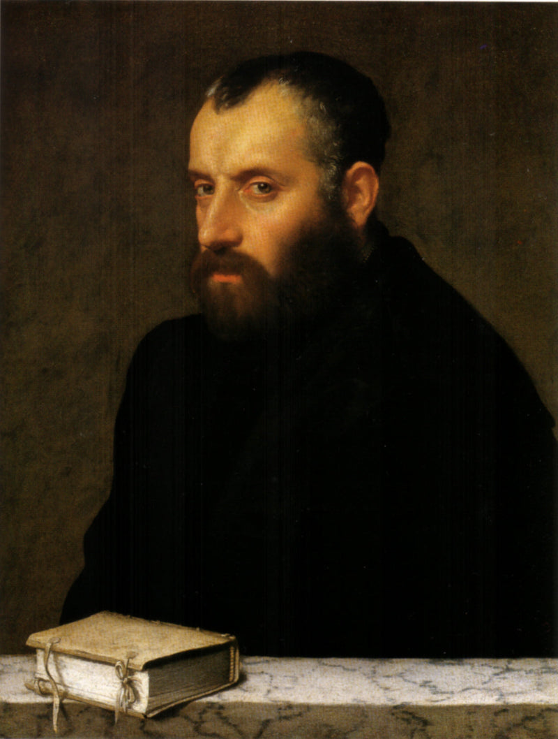 bilge bir adamın portresi - Giovanni Battista Moroni