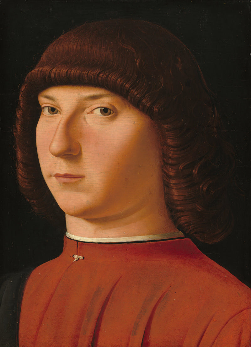 Genç Bir Adam Portresi - Antonello de Messine