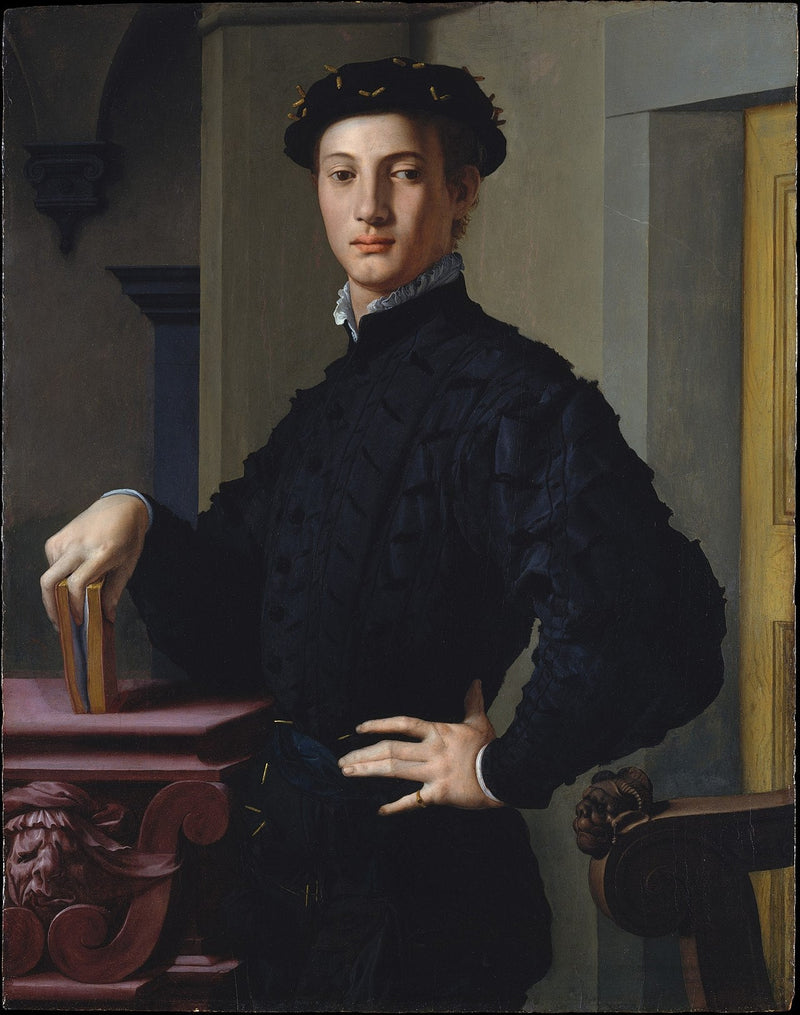 Genç Bir Adamın Portresi - Bronzino