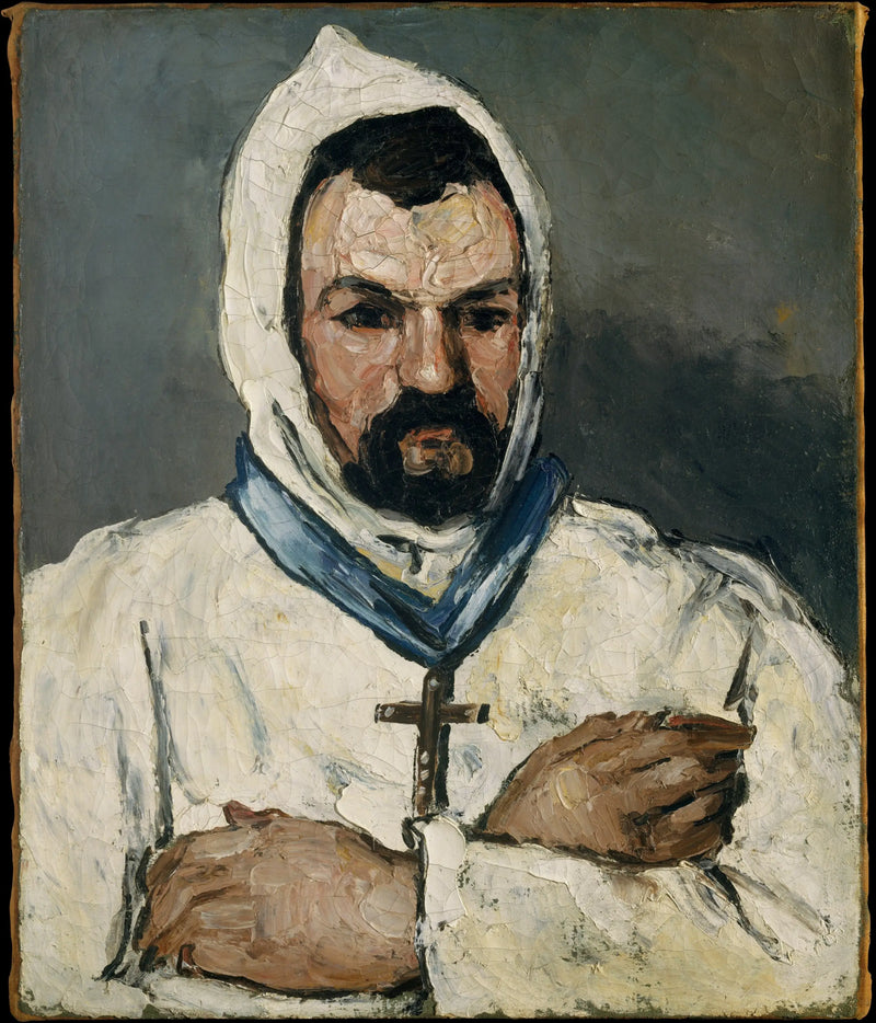 Bir keşiş portresi - Paul Cézanne