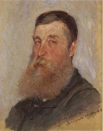 Reproduction du tableau « Portrait d'un peintre anglais, Bordighera - Claude Monet » par Alpha Reproduction en peinture à l’huile