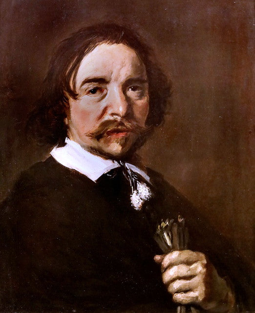 Portrait d'un vieil homme à l'air sombre - Frans Hals