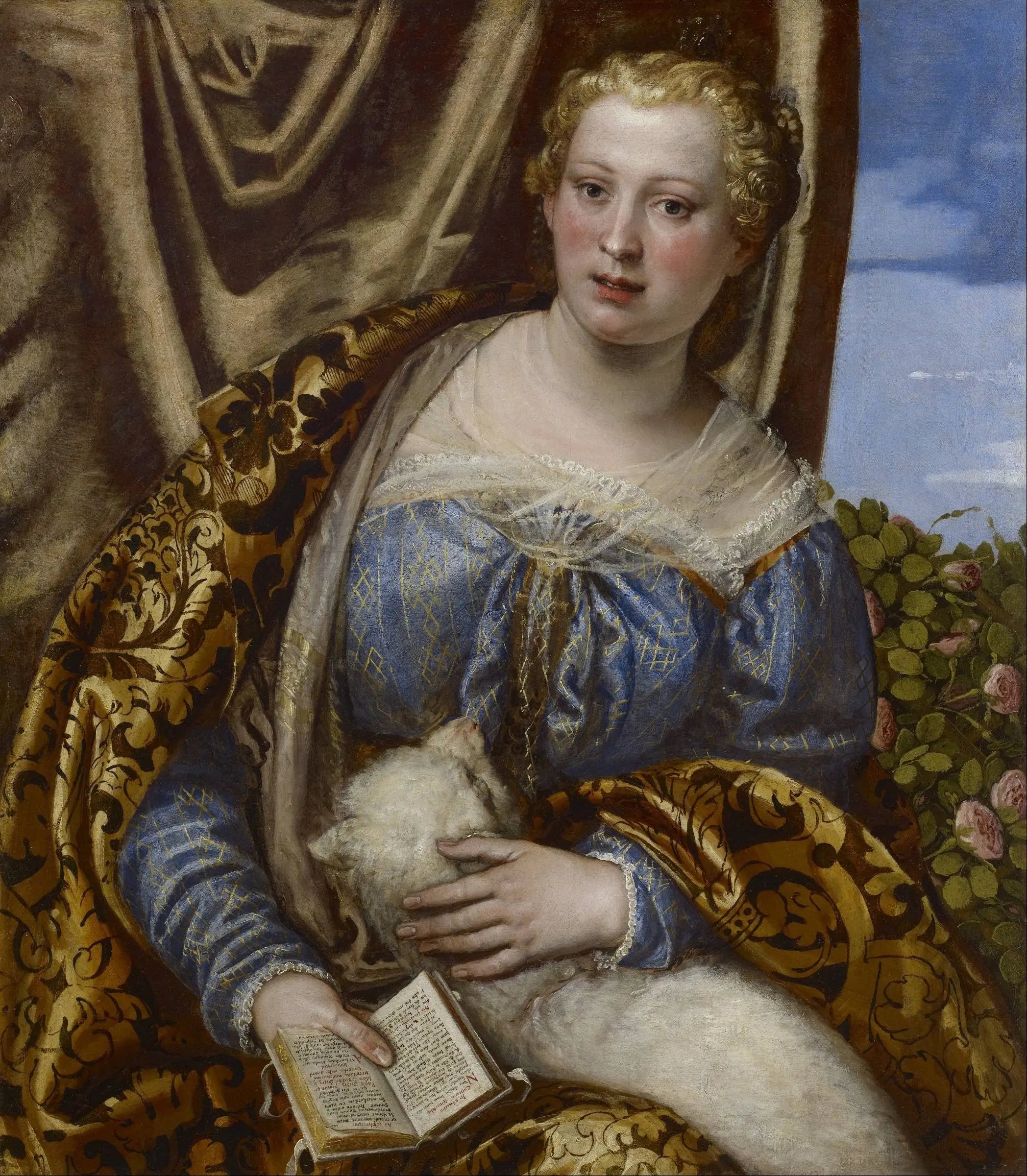 Portrait d’une dame en sainte Agnès - Paul Véronèse - Alpha Reproduction