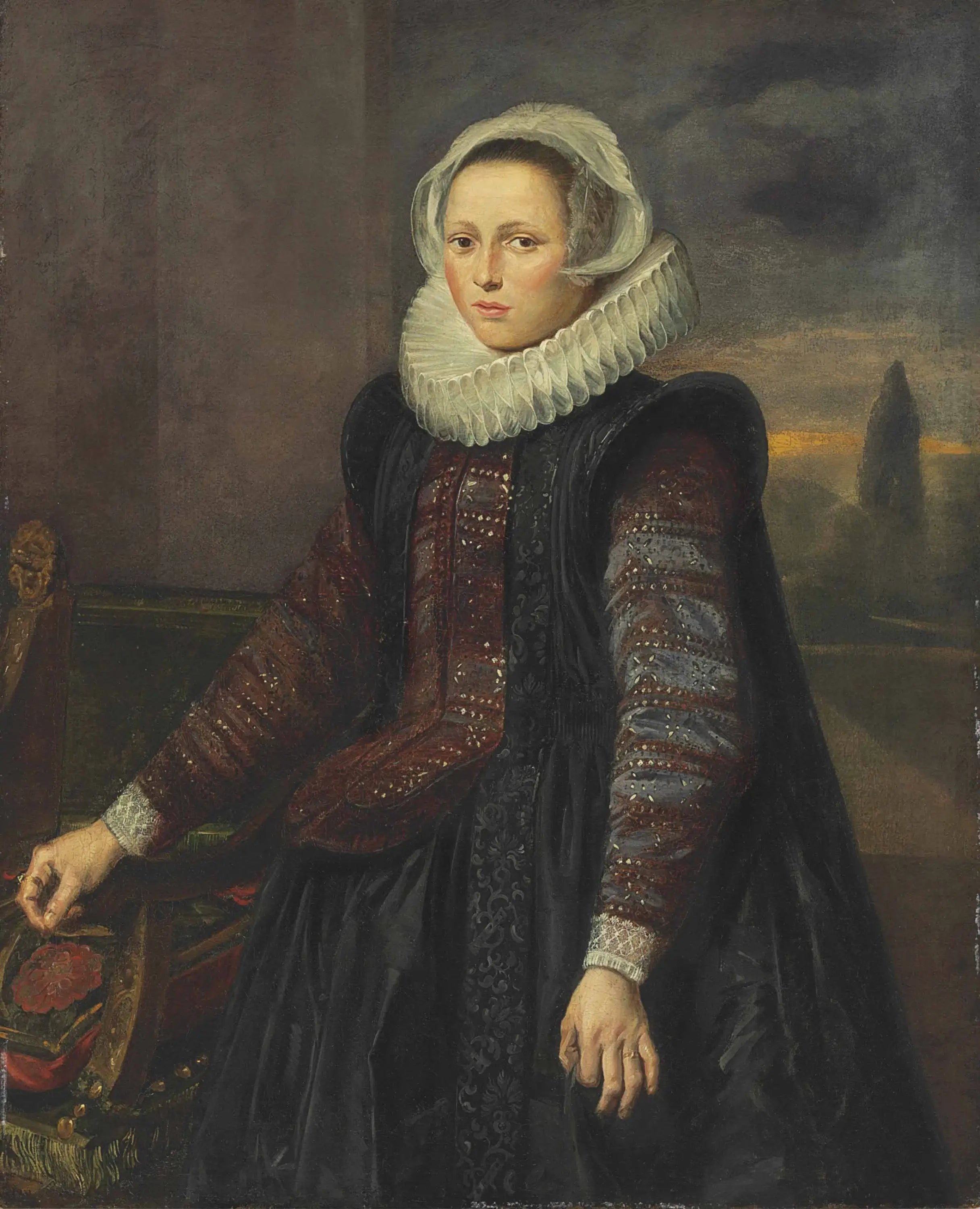 Portrait d’une dame - Frans Hals - Alpha Reproduction