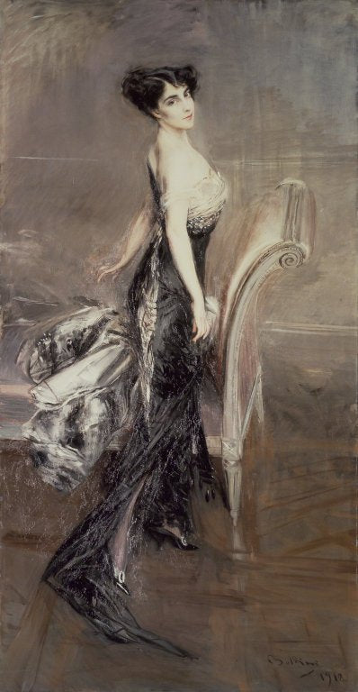 Portrait d'une dame - Giovanni Boldini