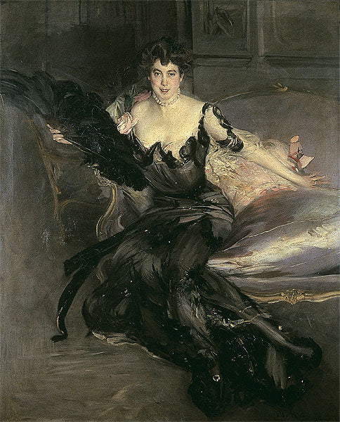 Bir Hanımefendinin Portresi, Mme Lionel Phillips - Giovanni Boldini