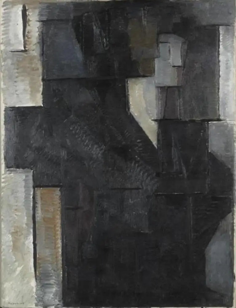 Bir Hanımefendi Portresi - Piet Mondrian