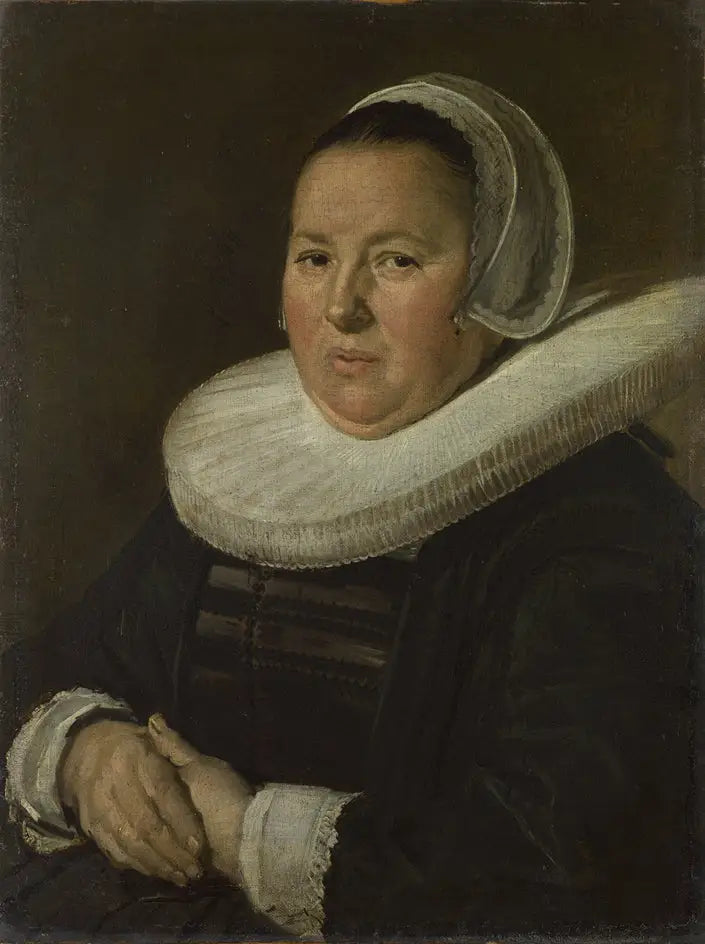 bilinmeyen bir kadının portresi - Frans Hals