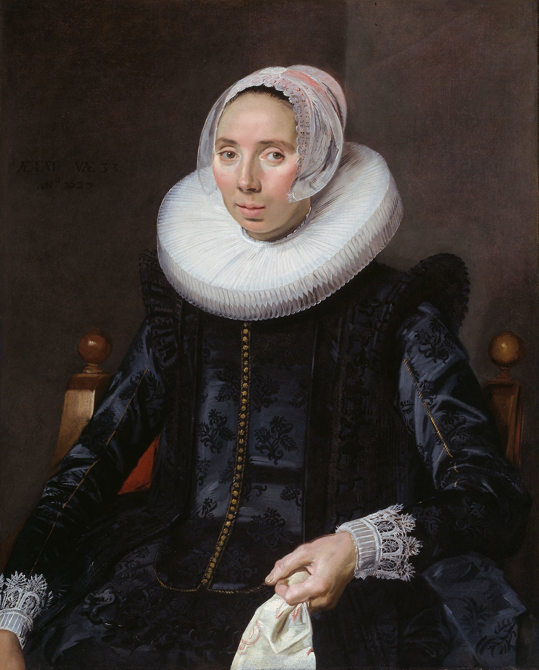 portrait d'une femme inconnue - Frans Hals