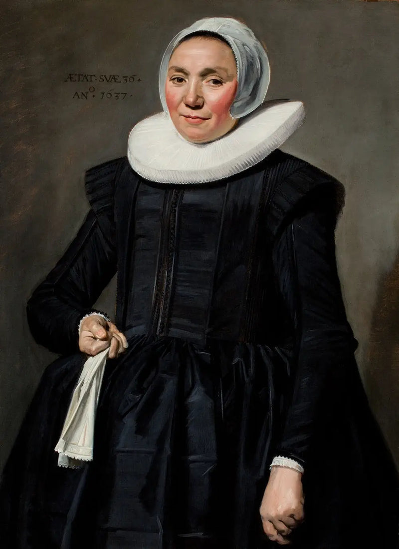 bilinmeyen bir kadının portresi - Frans Hals