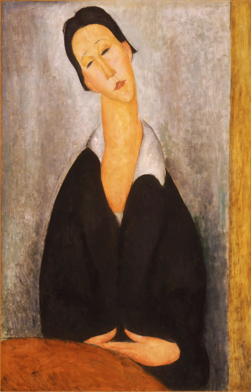 Polonyalı Bir Kadın Portresi - Amedeo Modigliani