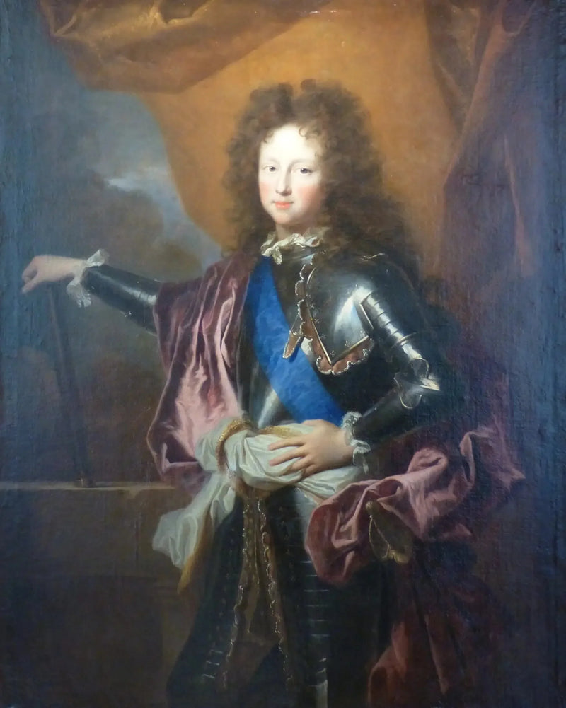 Fransız Prensi Philippe'in Göğüs Portresi - Hyacinthe Rigaud