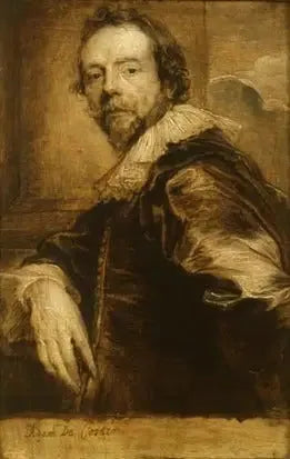 Anthony Van Dyck tarafından gri tonlarda portre