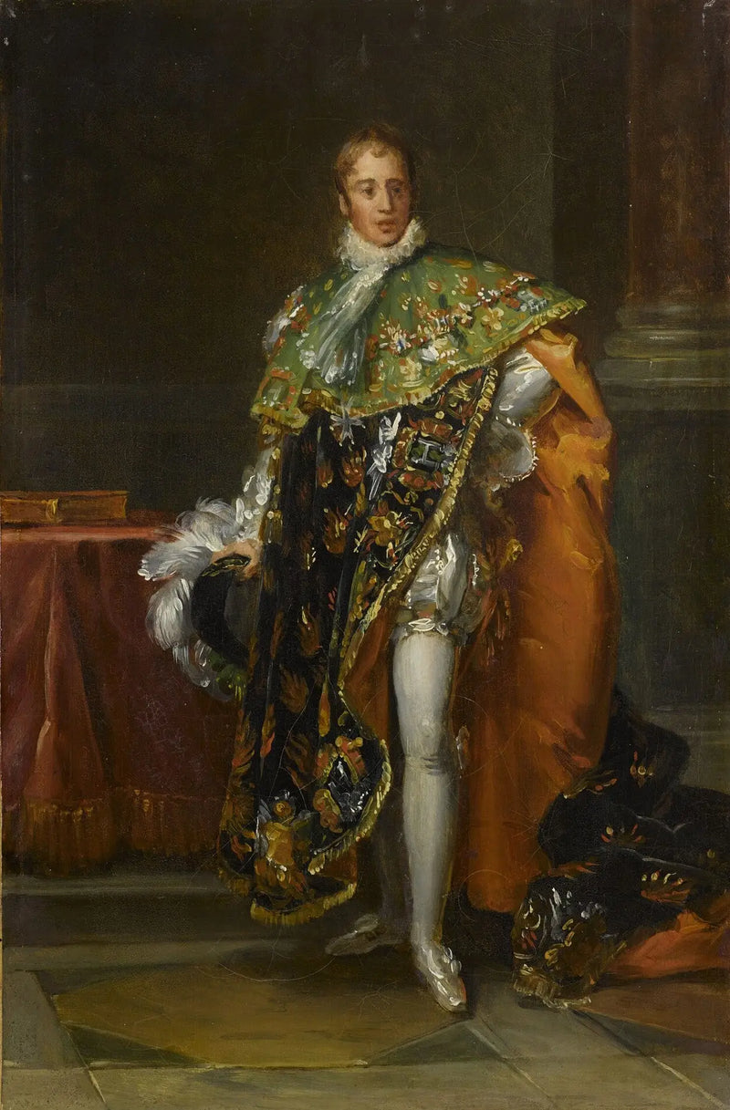 Fransız Charles-Philippe de France (1757-1836), Artois Kontu'nun Tam Boy Portresi - François Gérard