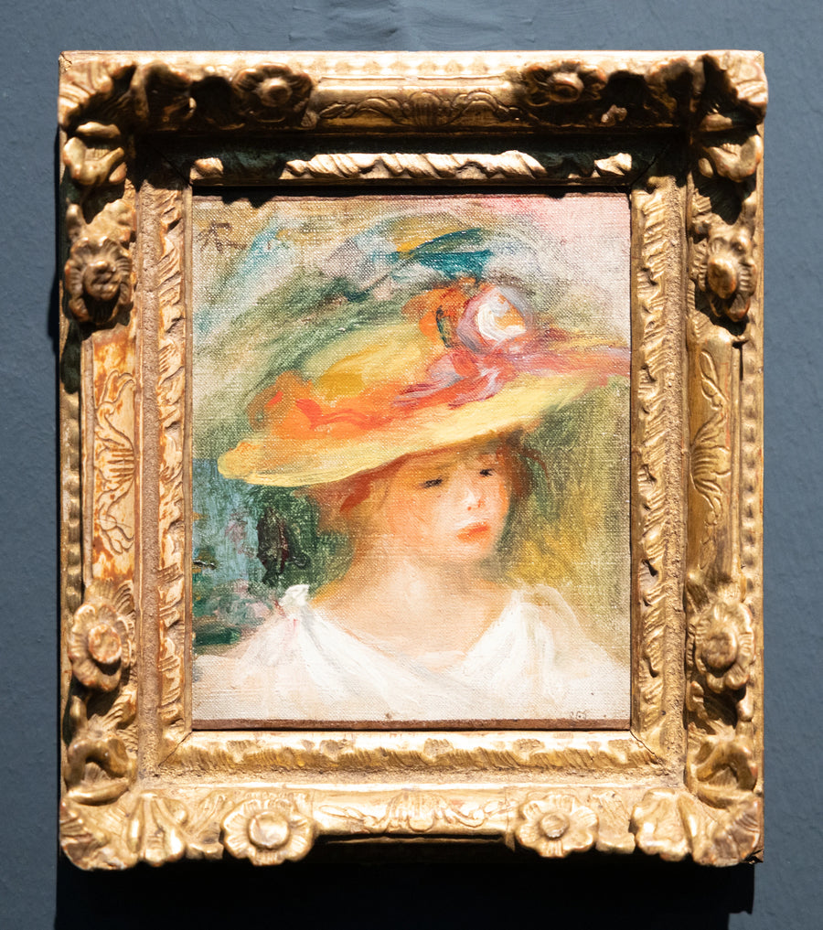Şapkalı Çocuk Portresi - Pierre-Auguste Renoir