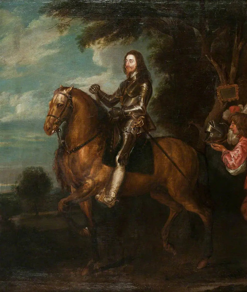 Atlı Portresi Charles I (1600-1649) - Antoine van Dyck