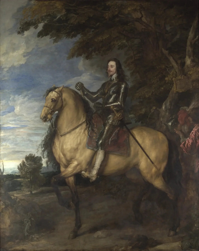 Atlı Portresi Charles I - Antoine van Dyck