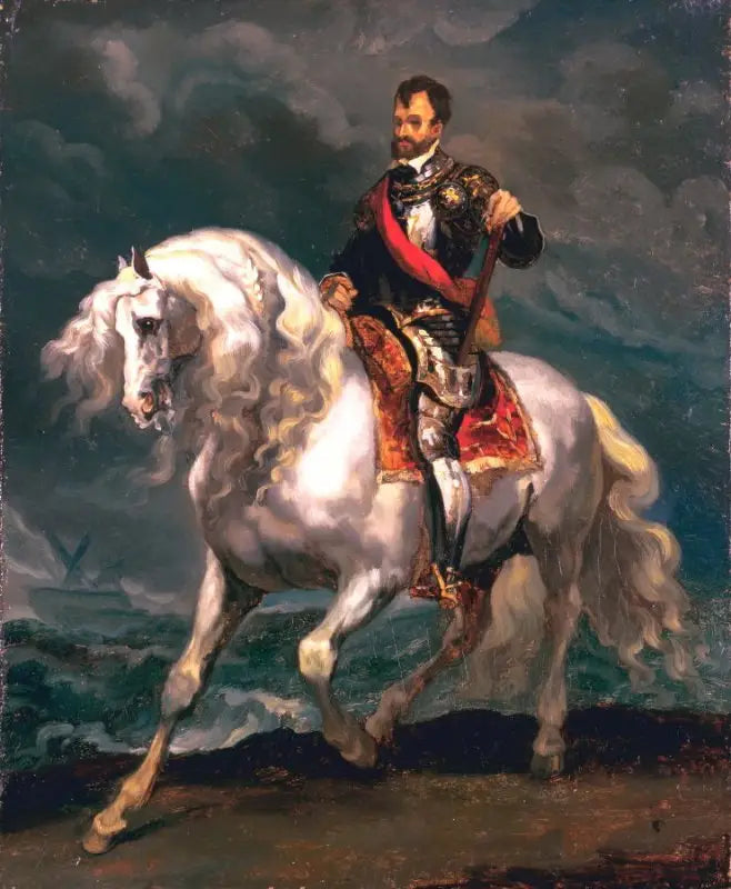 Charles Quint'in Atlı Portresi - Théodore Géricault