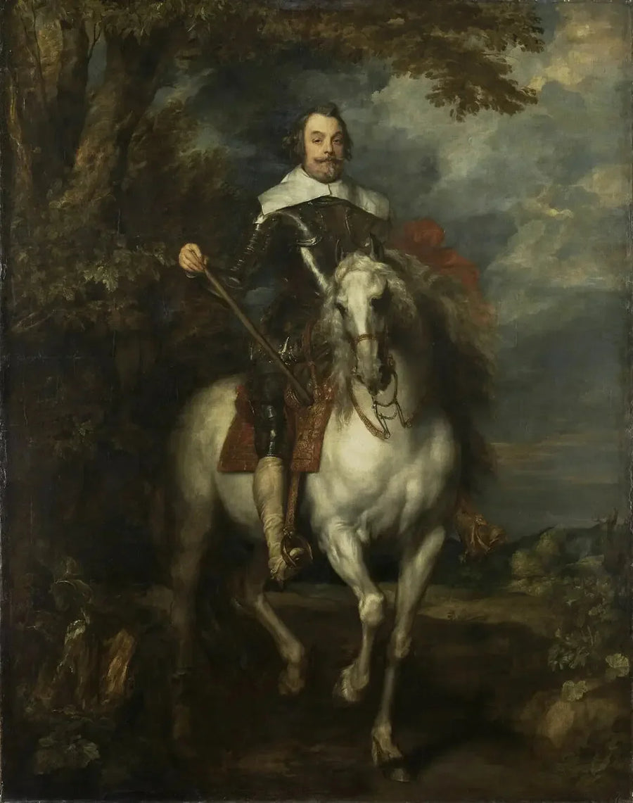 Francisco de Moncada Atlı Portresi - Antoine van Dyck
