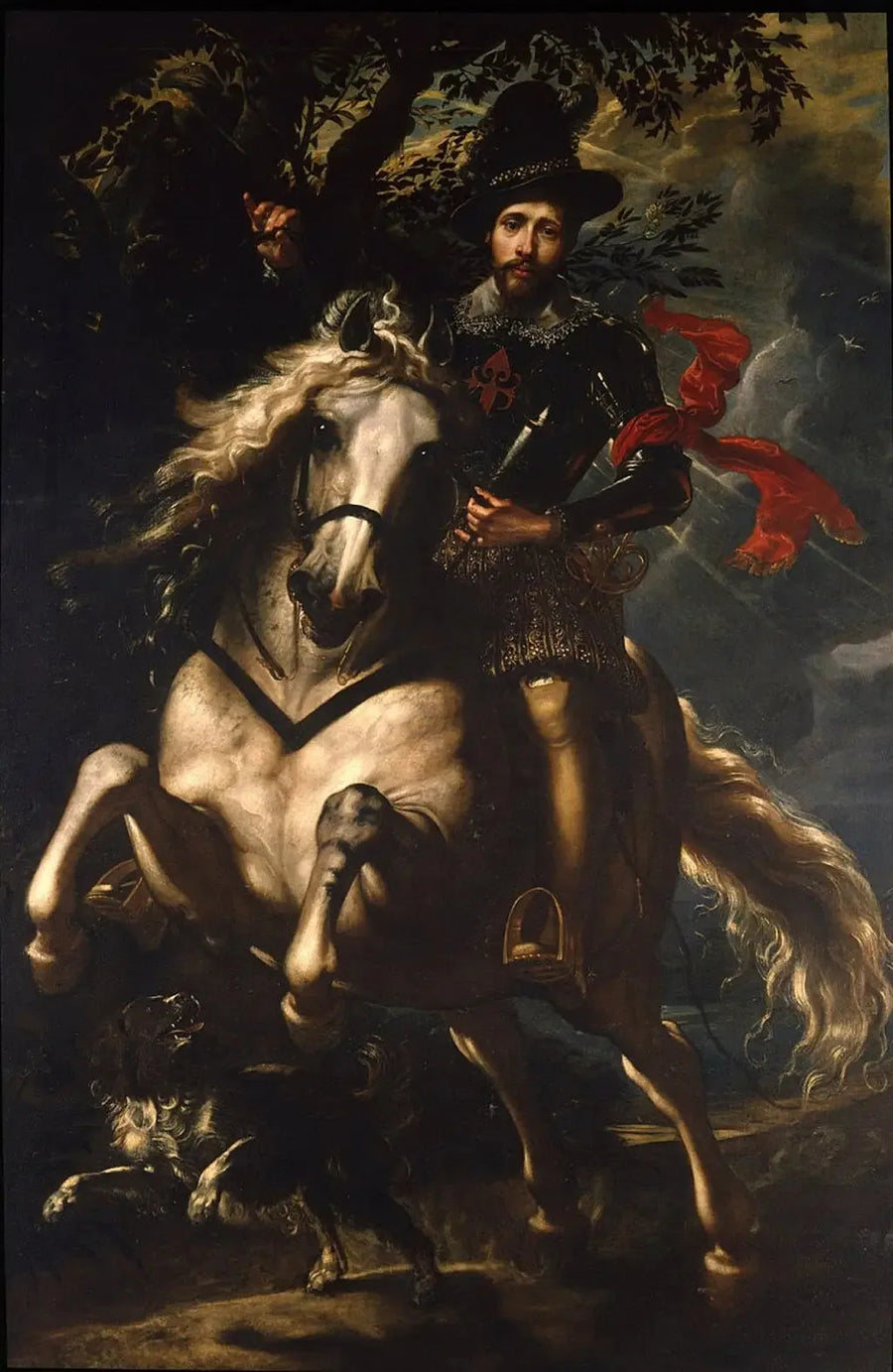 Giovanni Carlo Doria'nın Atlı Portresi - Peter Paul Rubens