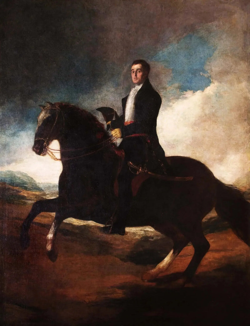 1. Duke of Wellington'un Atlı Portresi - Francisco de Goya
