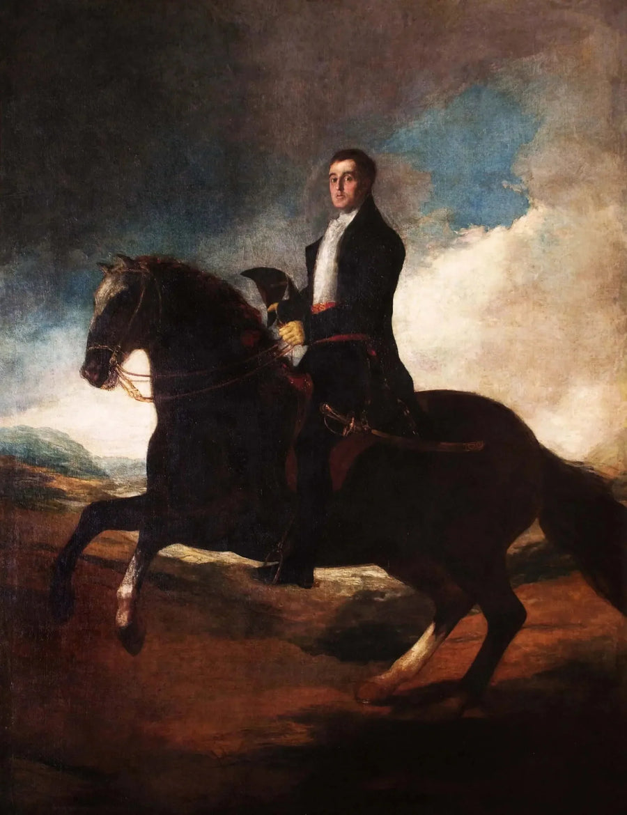 1. Duke of Wellington'un Atlı Portresi - Francisco de Goya