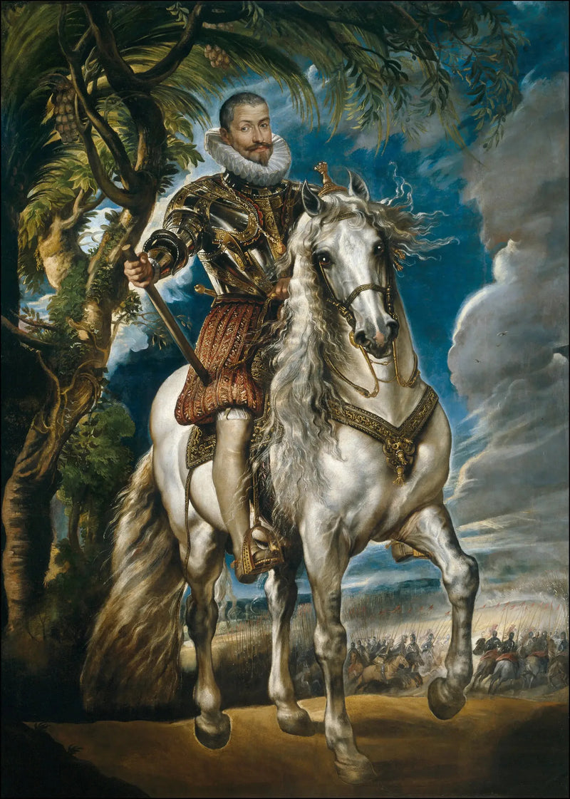 Lerme Dükü'nün Atlı Portresi - Peter Paul Rubens