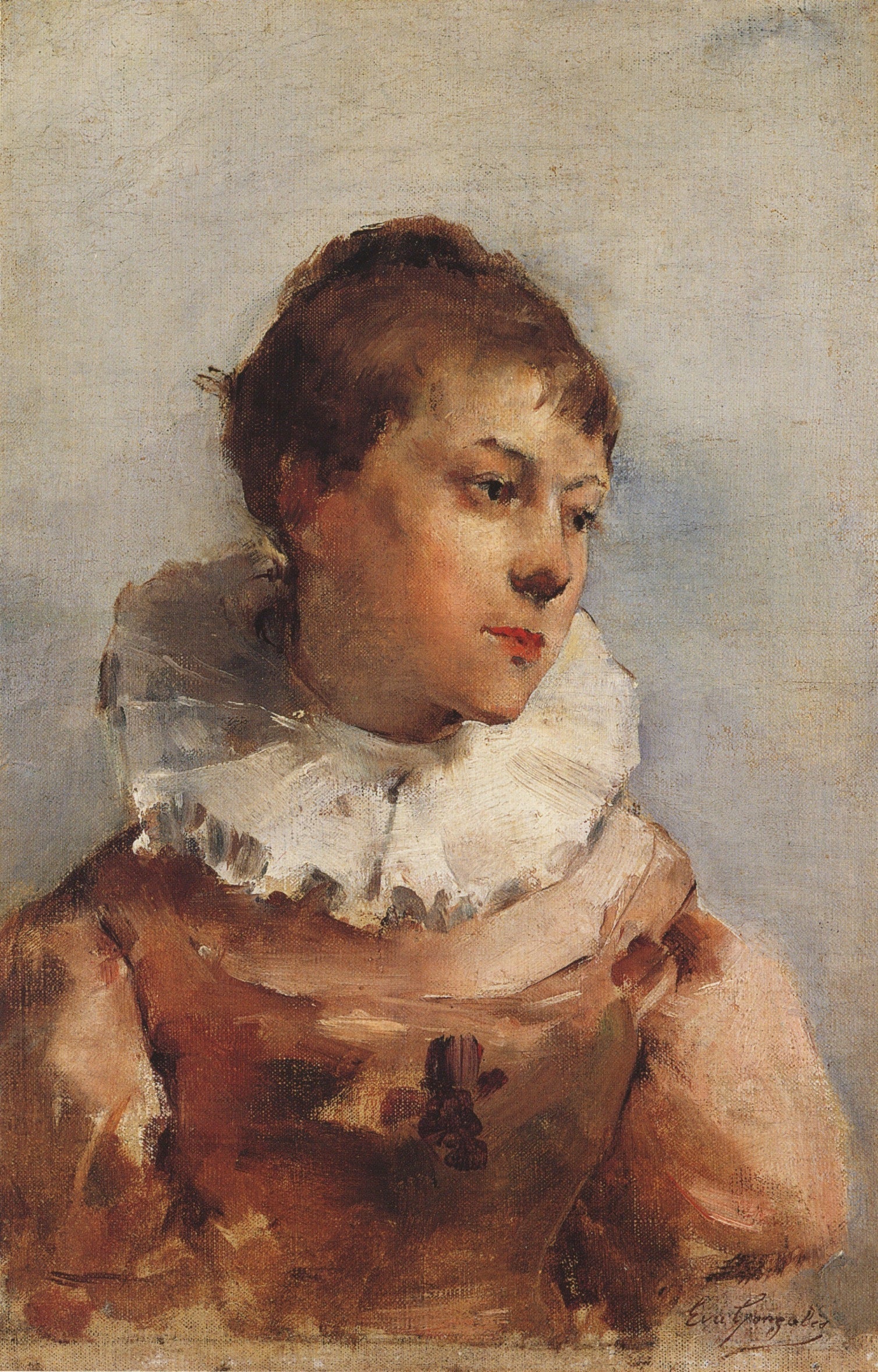 Portrait - Eva Gonzalès