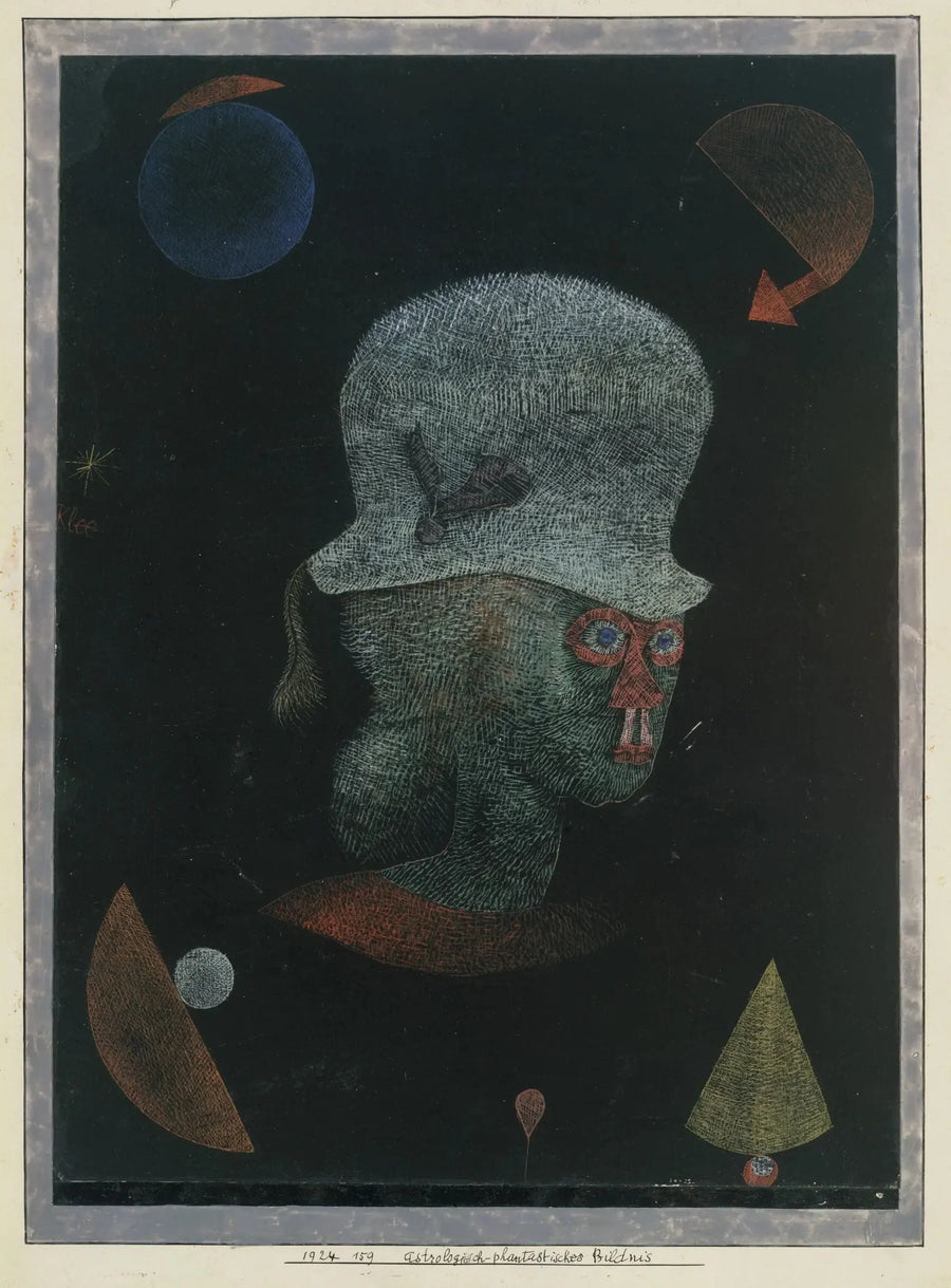Fantastik Astrologik Portre - Paul Klee